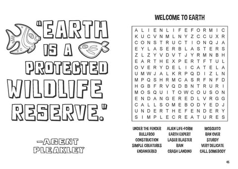 Coloring Book (Paperback) - Disney Stitch Word Search