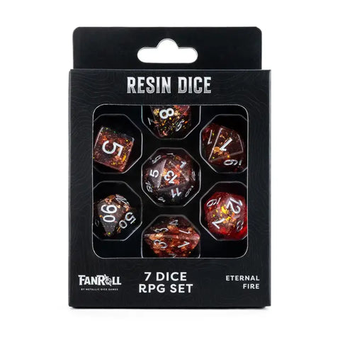 Dice Set - Eternal Fire