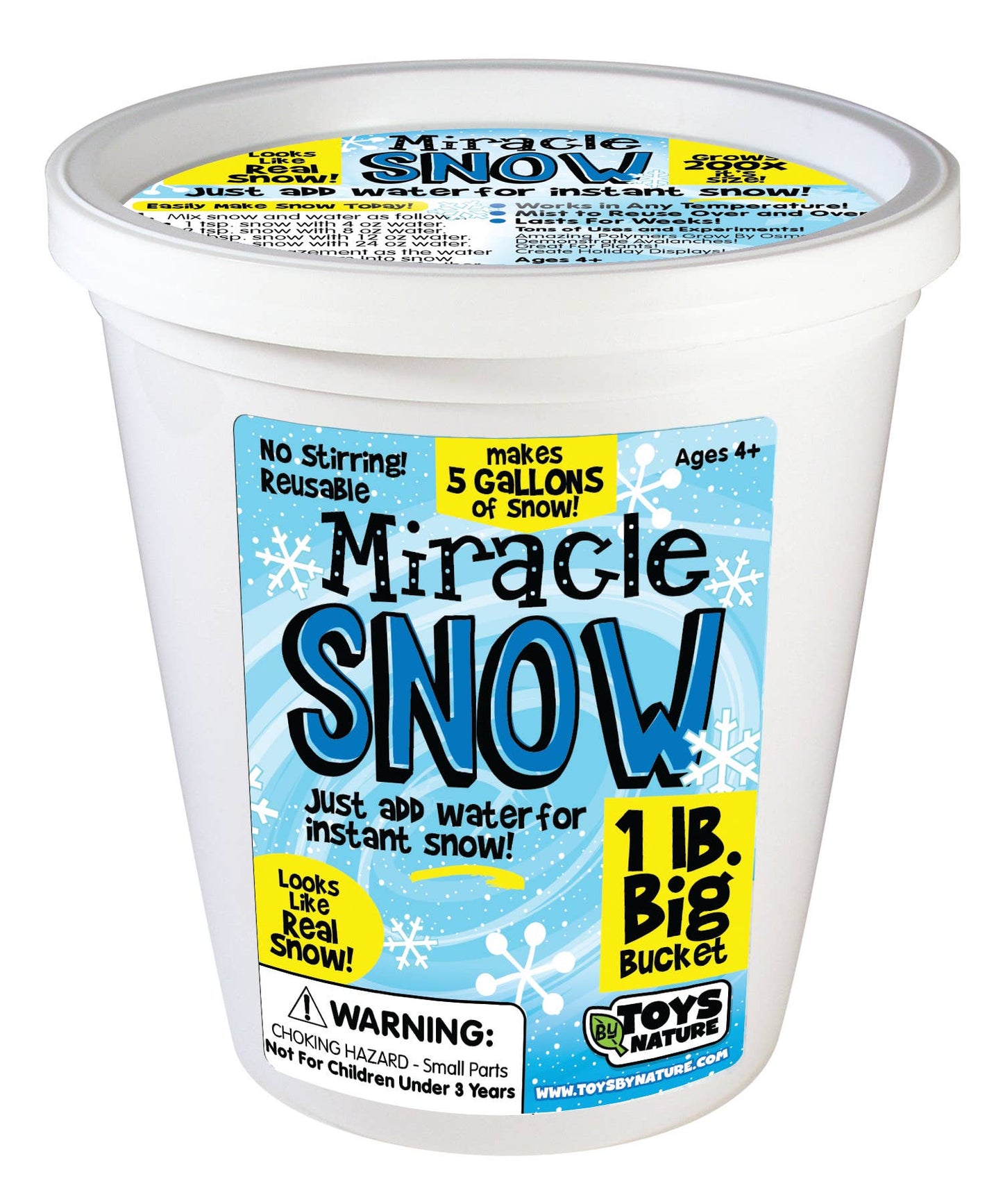 Miracle Snow - 1 Pound Tub