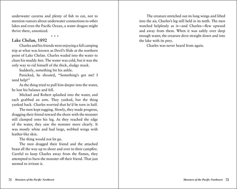 Book (Paperback) - Monsters of the Pacific Northwest