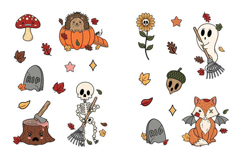 Sticker Book (Paperback) - Creepy Cute