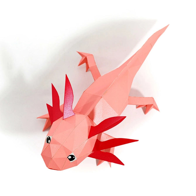 3D Papercraft - Axolotl Lamp