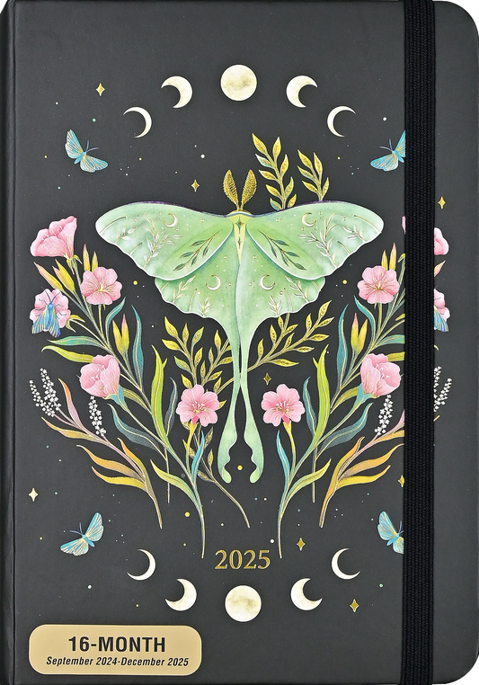 2025 Weekly Planner - Luna Moth