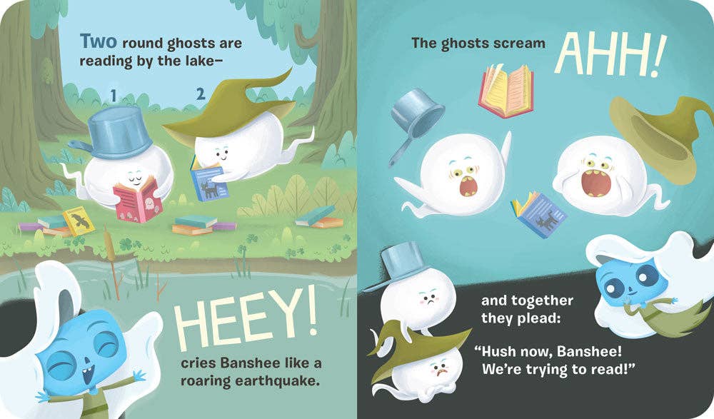 Board Book - Hush Now, Banshee!: A Not-So-Quiet Counting Book