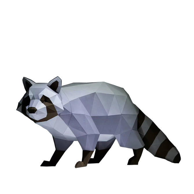 3D PaperCraft - Raccoon