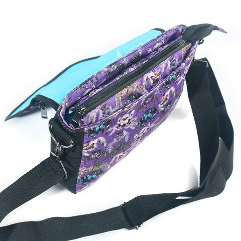 Stride Crossbody Bag - Jumping Spiders