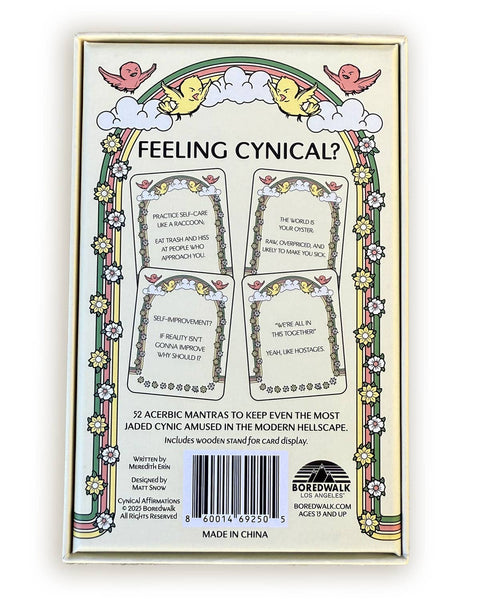 Card Deck - Cynical Affirmations