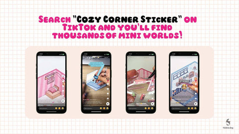 Sticker Book - Cute 'n' Cozy Sticker Therapy
