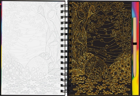 Scratch & Sketch - Extreme Undersea World