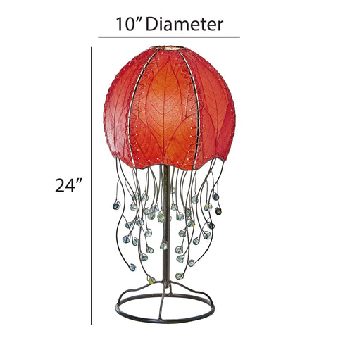 Table Lamp - Jellyfish Red