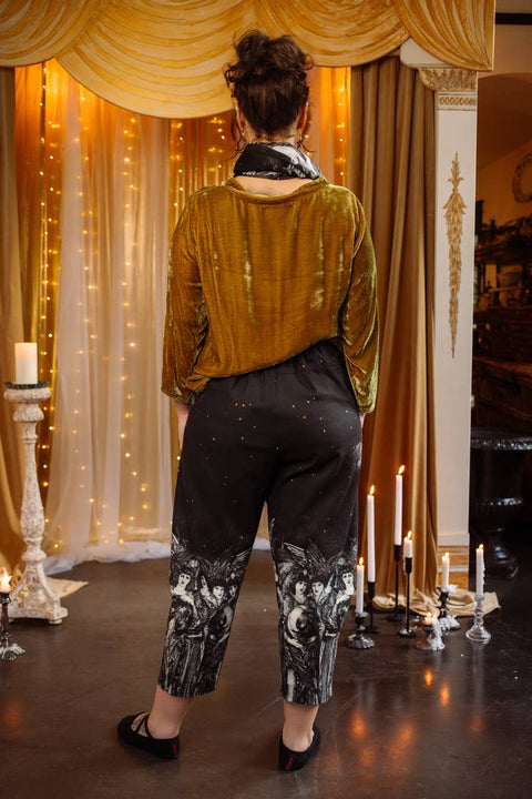 Artist Pant - The Guardians with Celestial Print & Angels