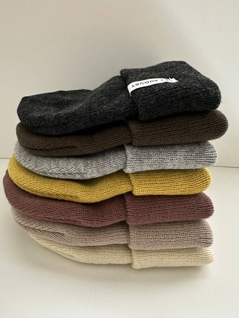 Beanie - Knit Cuff (Midnight)