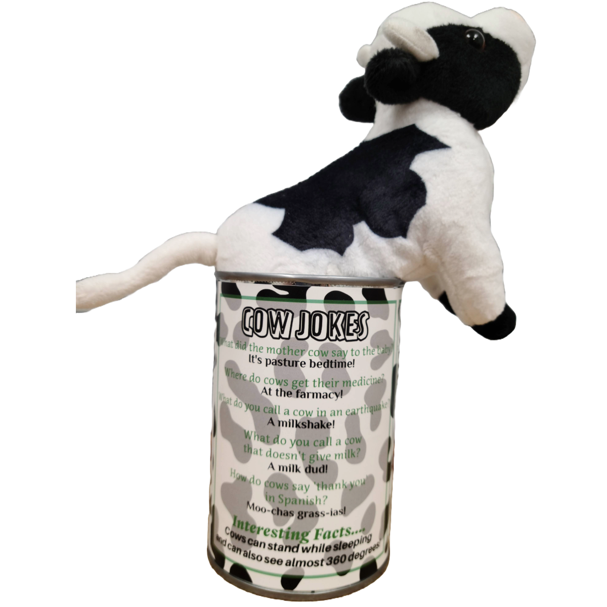 Stuffed Animal - Buttercup the Canned Cow