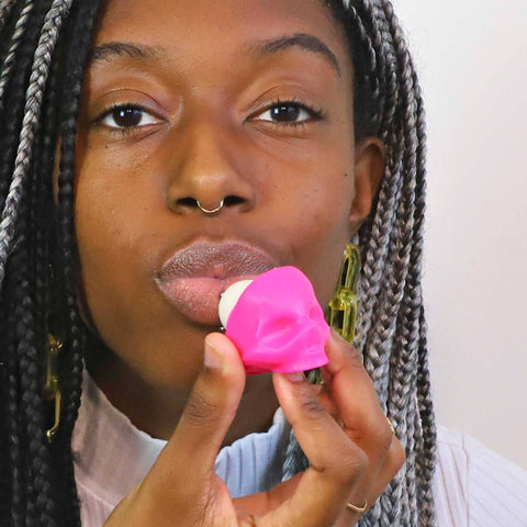 Lip Balm - Pink Skull: Passion Fruit