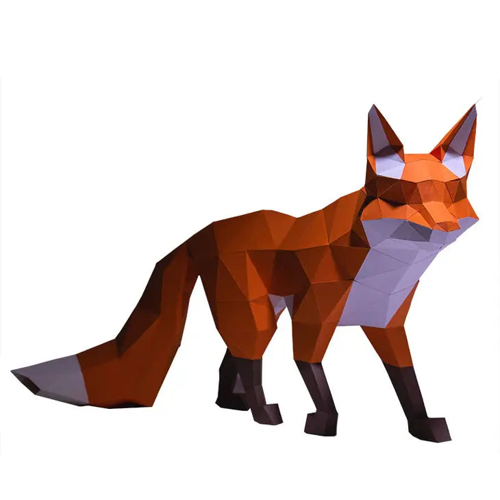 3D PaperCraft - Walking Fox