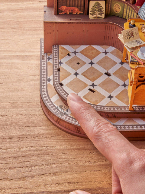 DIY Book Nook Kit - Silent Corner Study