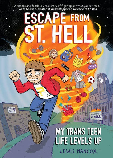 Book (Hardcover) - Escape From St. Hell: My Trans Teen Life Levels Up