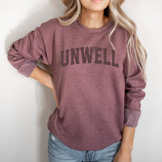 Sweatshirt (Crew Neck) - Unwell