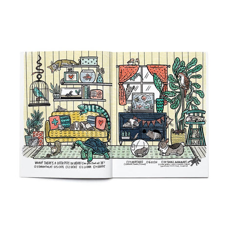 Coloring & Activity Book - Pets