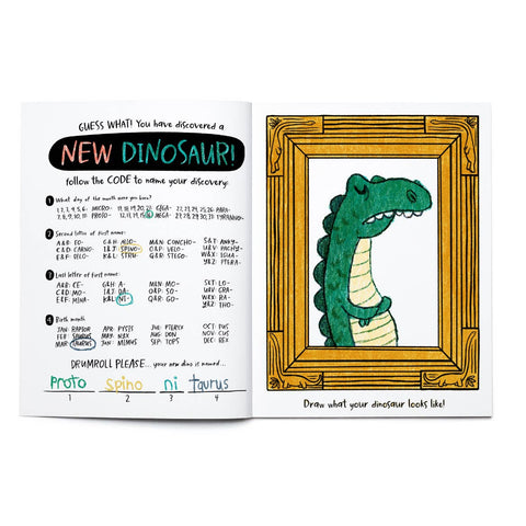 Coloring & Activity Book - Dinosaurs