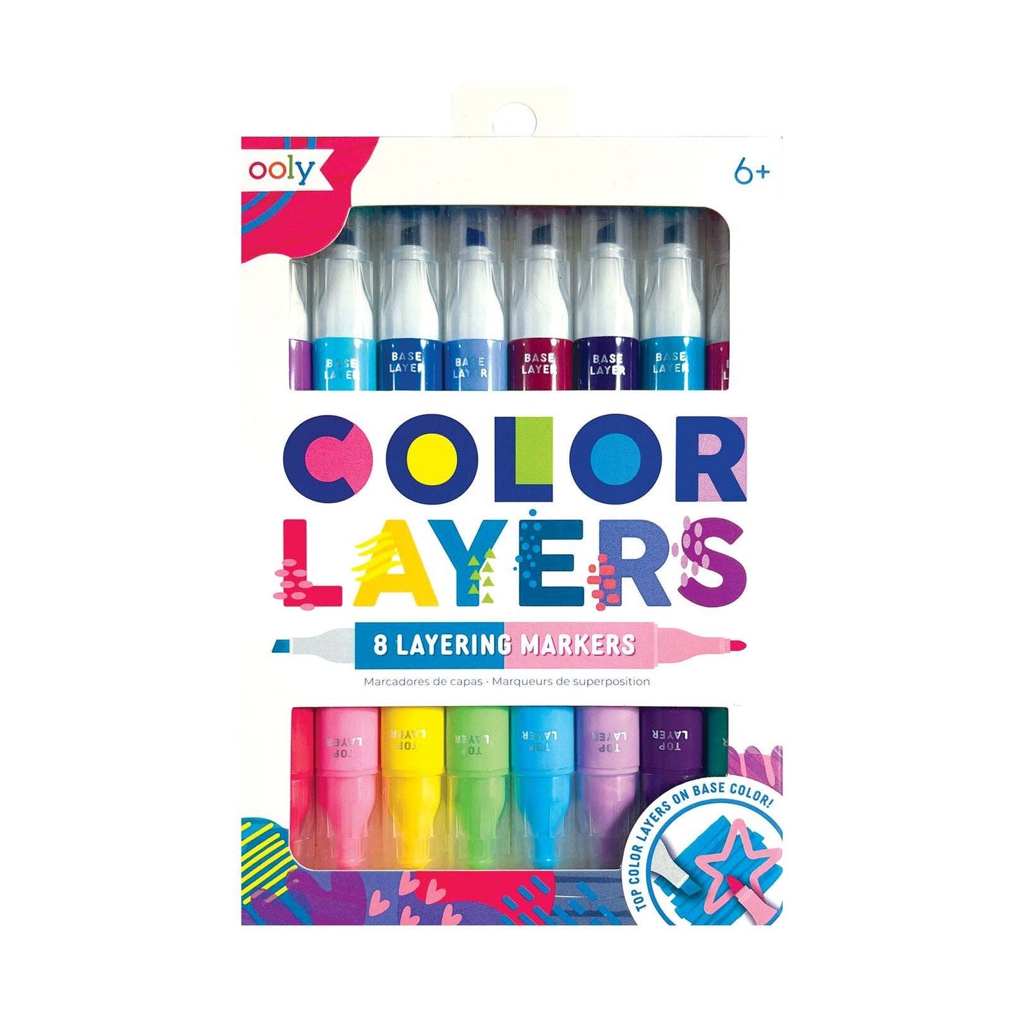 Markers - Color Layers Double-Ended (Set of 8)