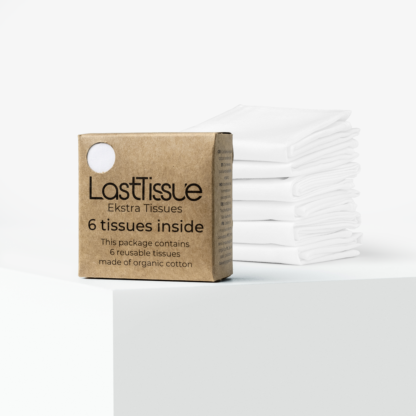 LastTissue Refill - Reusable Organic Cotton Tissues