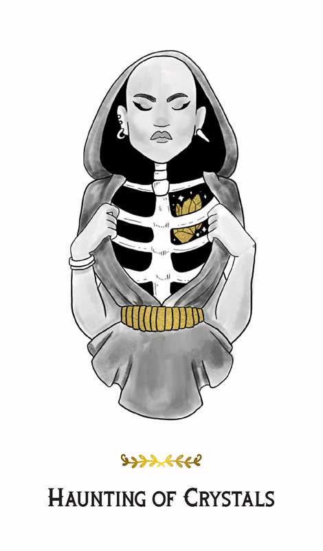 Macabre Tarot Pocket Tin Edition by Sam Rook: Flashcards; 64 pages / English