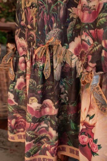 Atelier Skirt - Courage Dear Heart with Floral Print