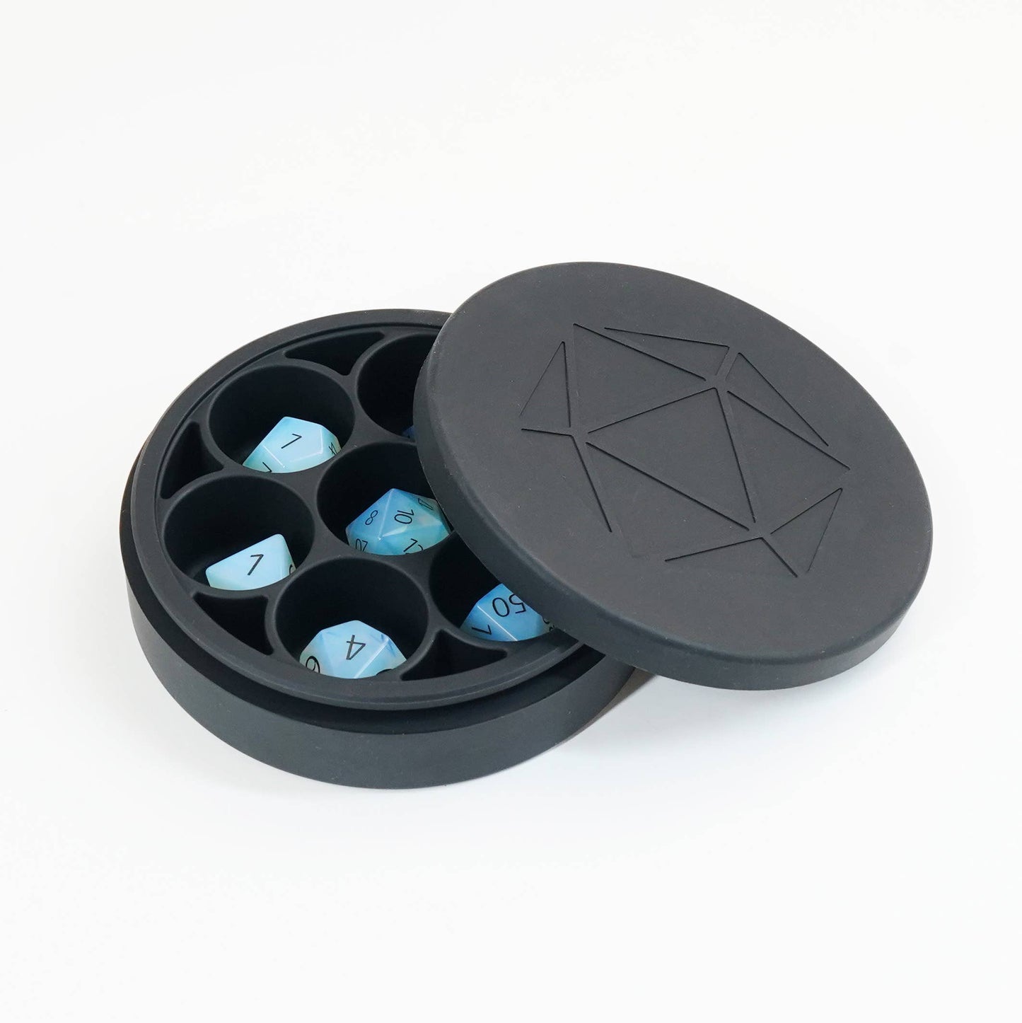 Silicone Dice Case - Solid Black