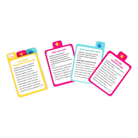 Card Deck - Busy Ideas for Bored Kids: Artist Edition