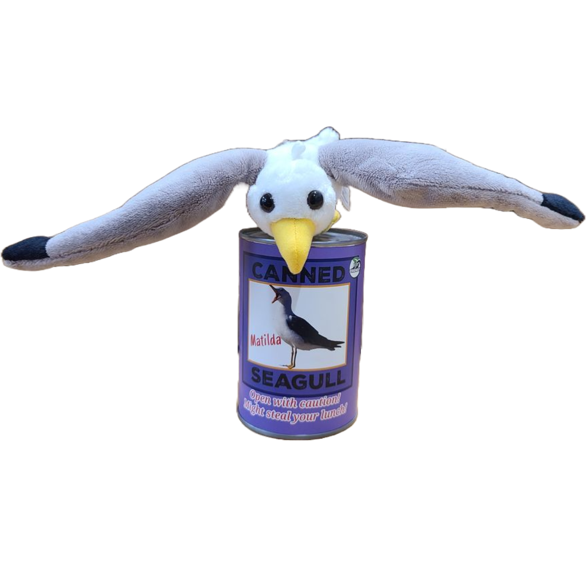 Stuffed Animal - Matilda the Canned Seagull