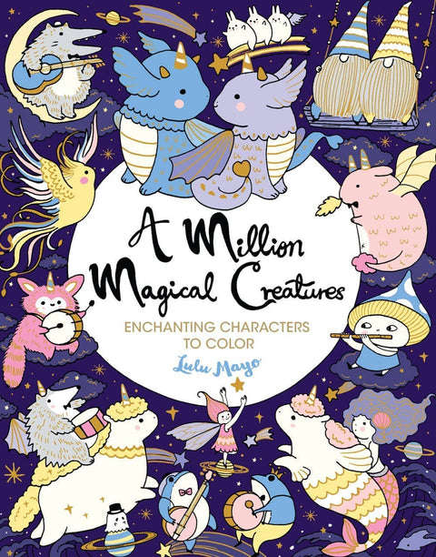Coloring Book - A Million Magical Creatures