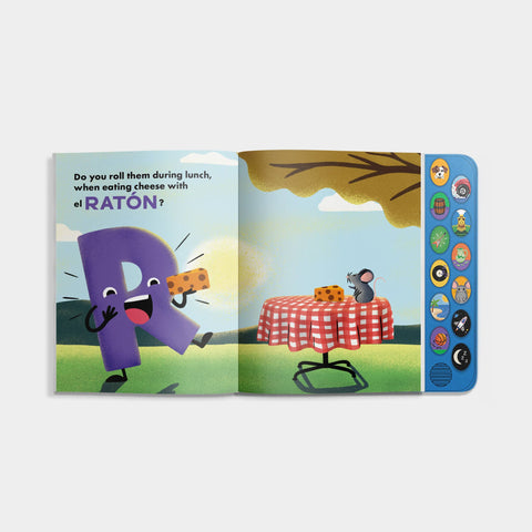 Board Book - How Do You Roll Your R's?: Bilingual Sound Book for Kids