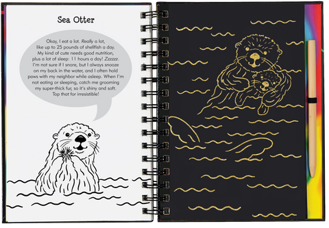 Scratch & Sketch - Sloths & Friends