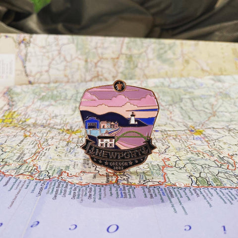 Enamel Pin - Newport (Large)