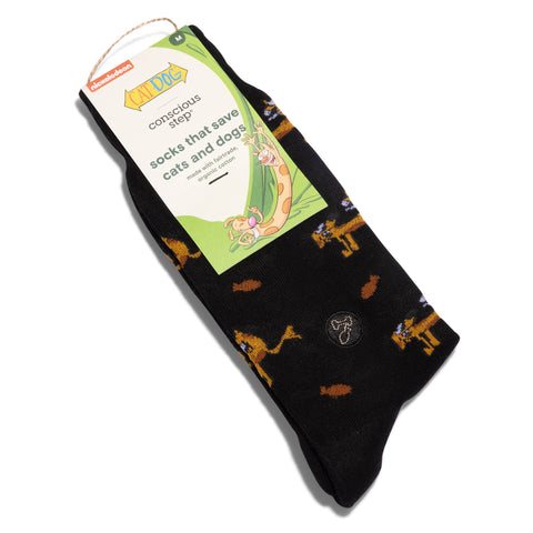 Socks that Save Cats and Dogs - CatDog
