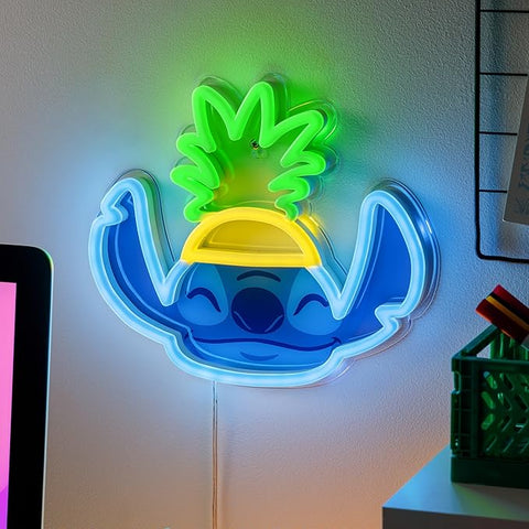 Led Neon Light - Stitch Pineapple