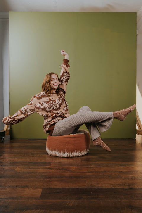 Socks - Giant Peacock Moth