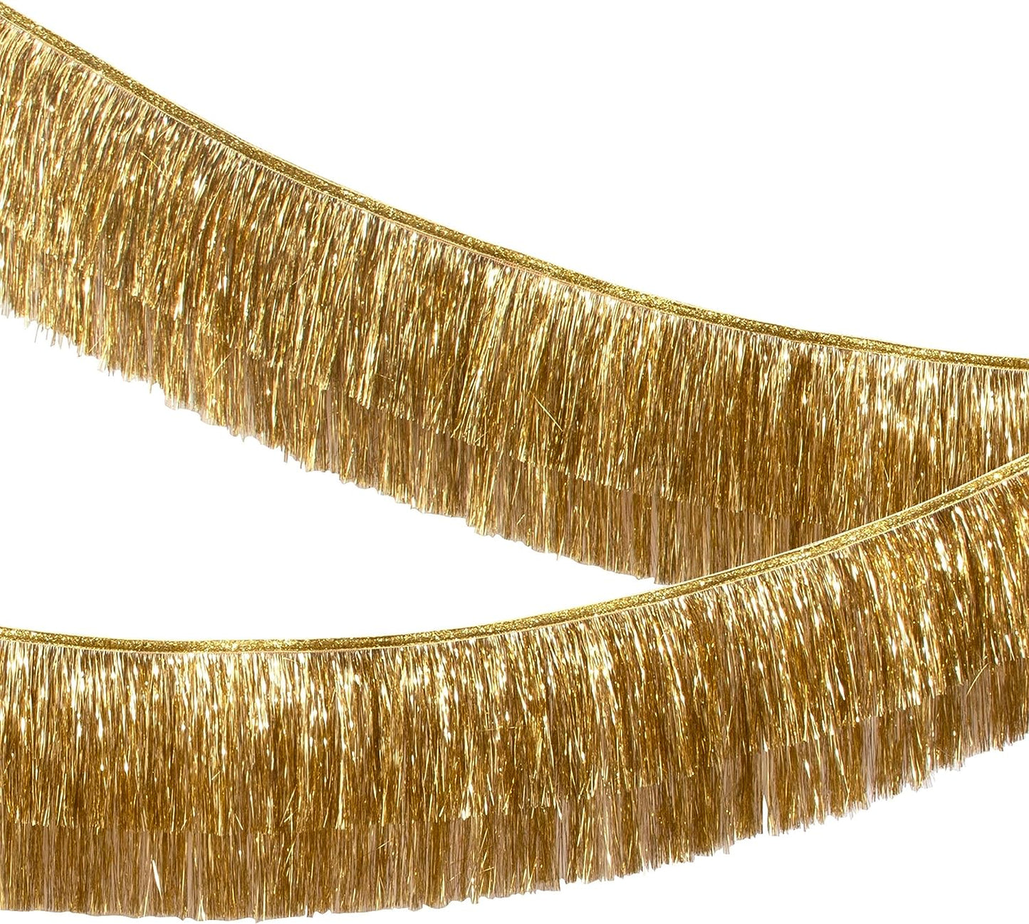 Garland - Gold Tinsel Fringe