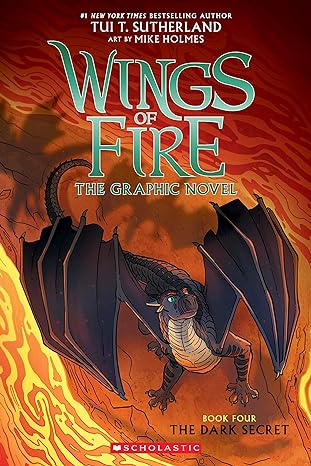 Book (Paperback) - Wings of Fire the Dark Secret: The Hidden Kingdom (Book 4)