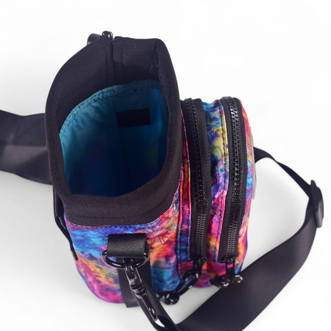 Water Bottle Carrier - Tie-Dye Bloom