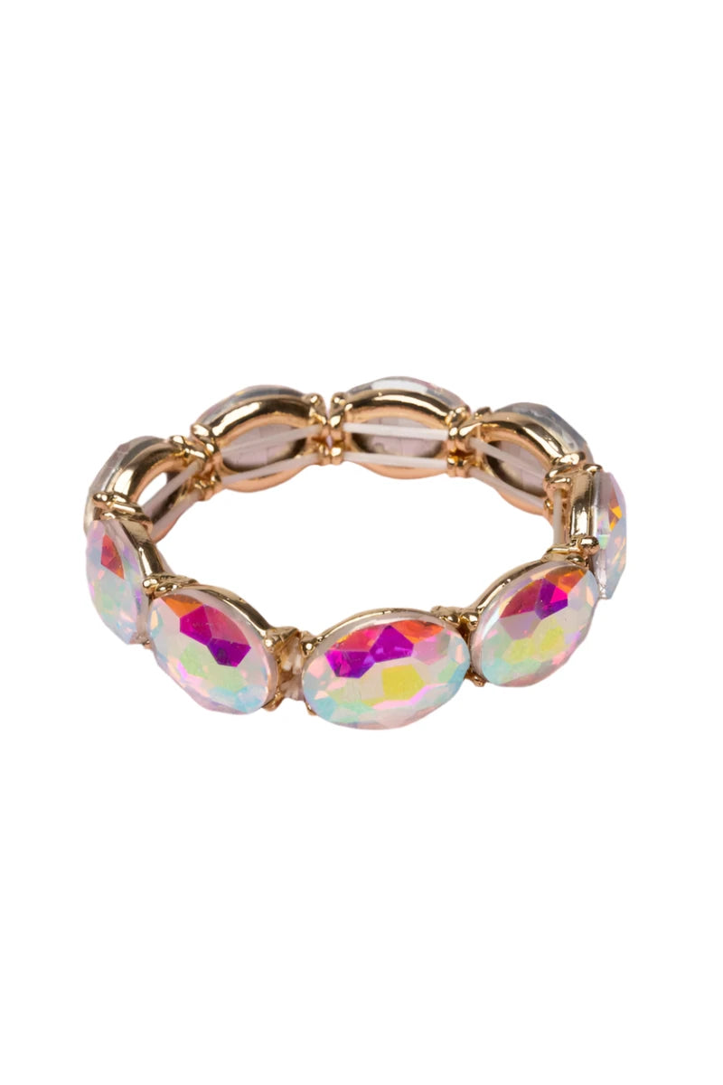 Bracelet - Aurora Borealis Gem