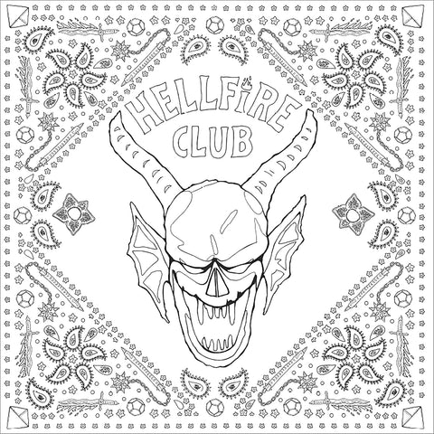 Coloring Book - Stranger Things: Season 4