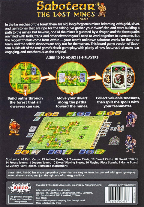 Game - Saboteur The Lost Mines