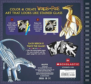 Arts & Crafts - The Official Wings of Fire Stained Glass