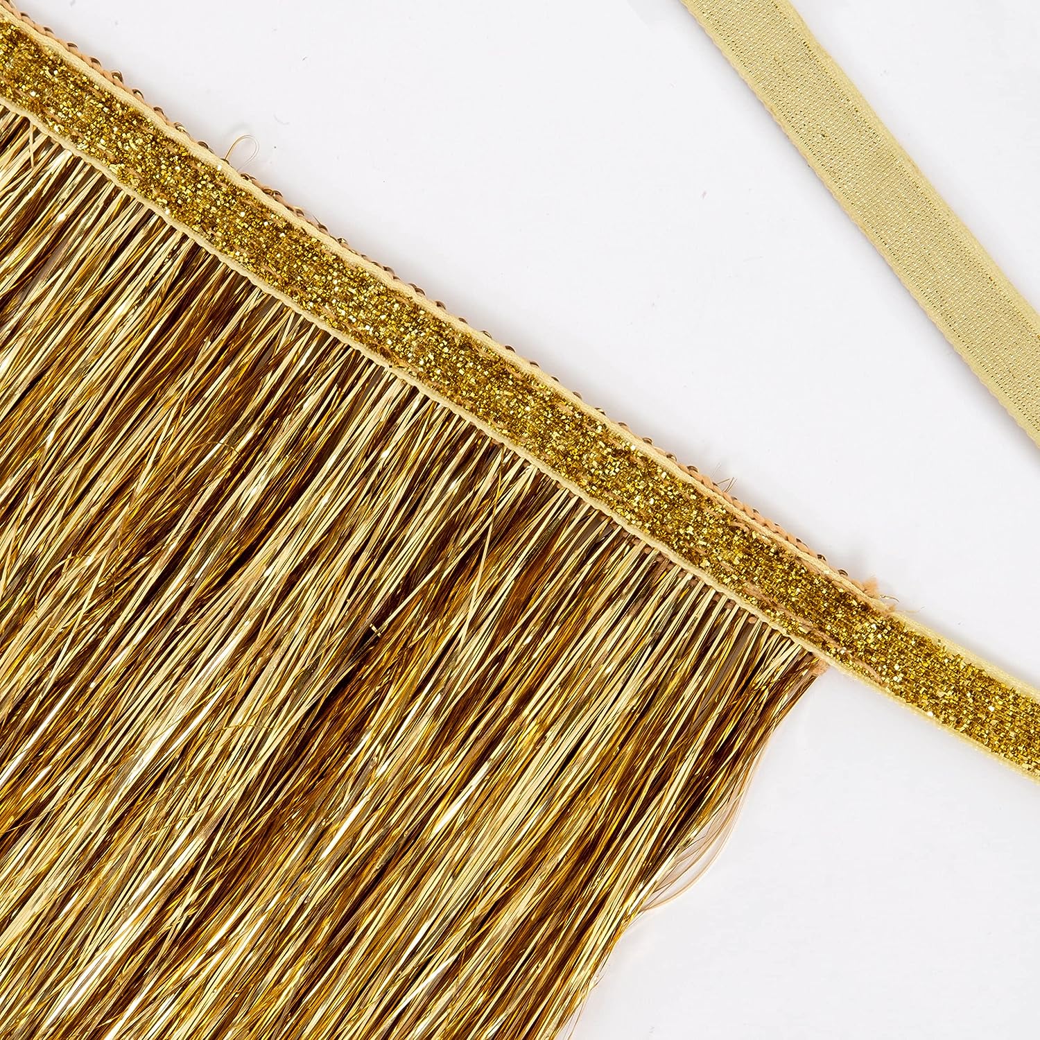 Garland - Gold Tinsel Fringe