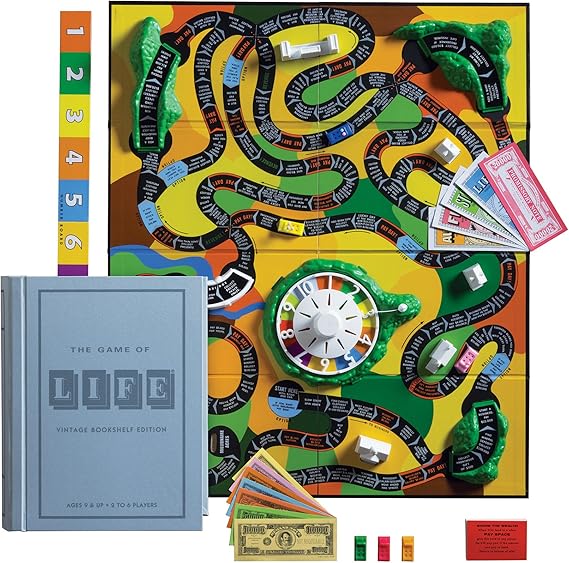 Game - The Game Of Life Vintage Bookshelf Edition