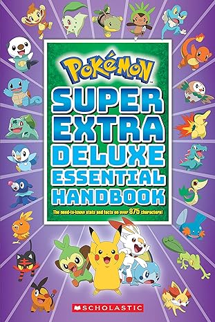 Book (Paperback) - Pokémon: Super Extra Deluxe Essential Handbook
