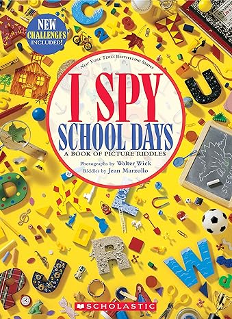 Book (Hardcover) - I Spy School Days