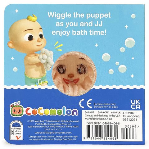 Book (Board) - Cocomelon Bath Time Finger Puppet